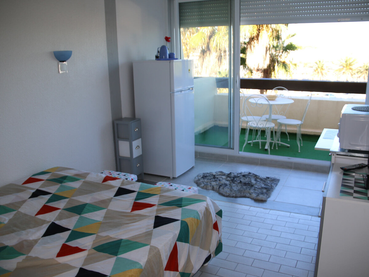 Studio 2 pers. Cap d'Agde, terrasse ouest et parking - Photo 5