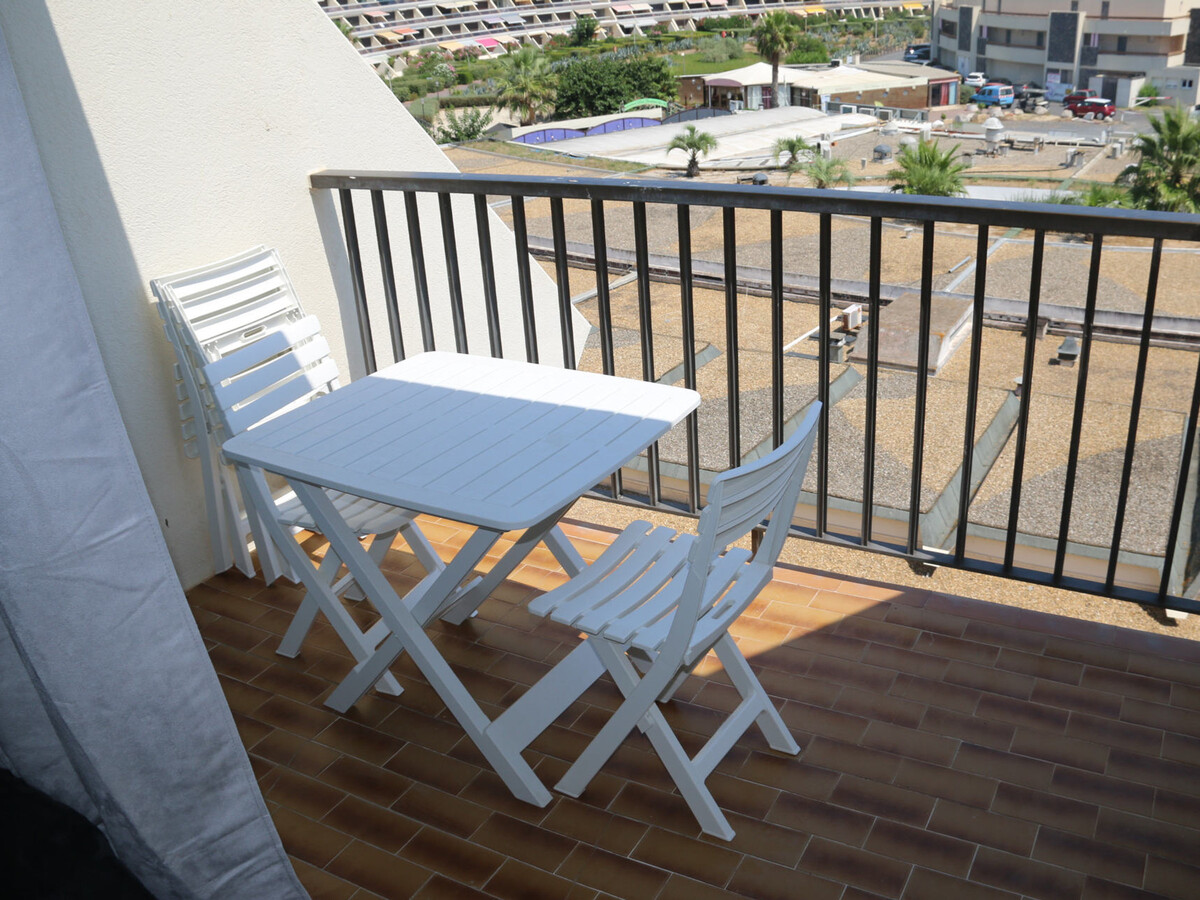 Studio vue mer 2 pers, balcon et parking à Agde - Photo 2