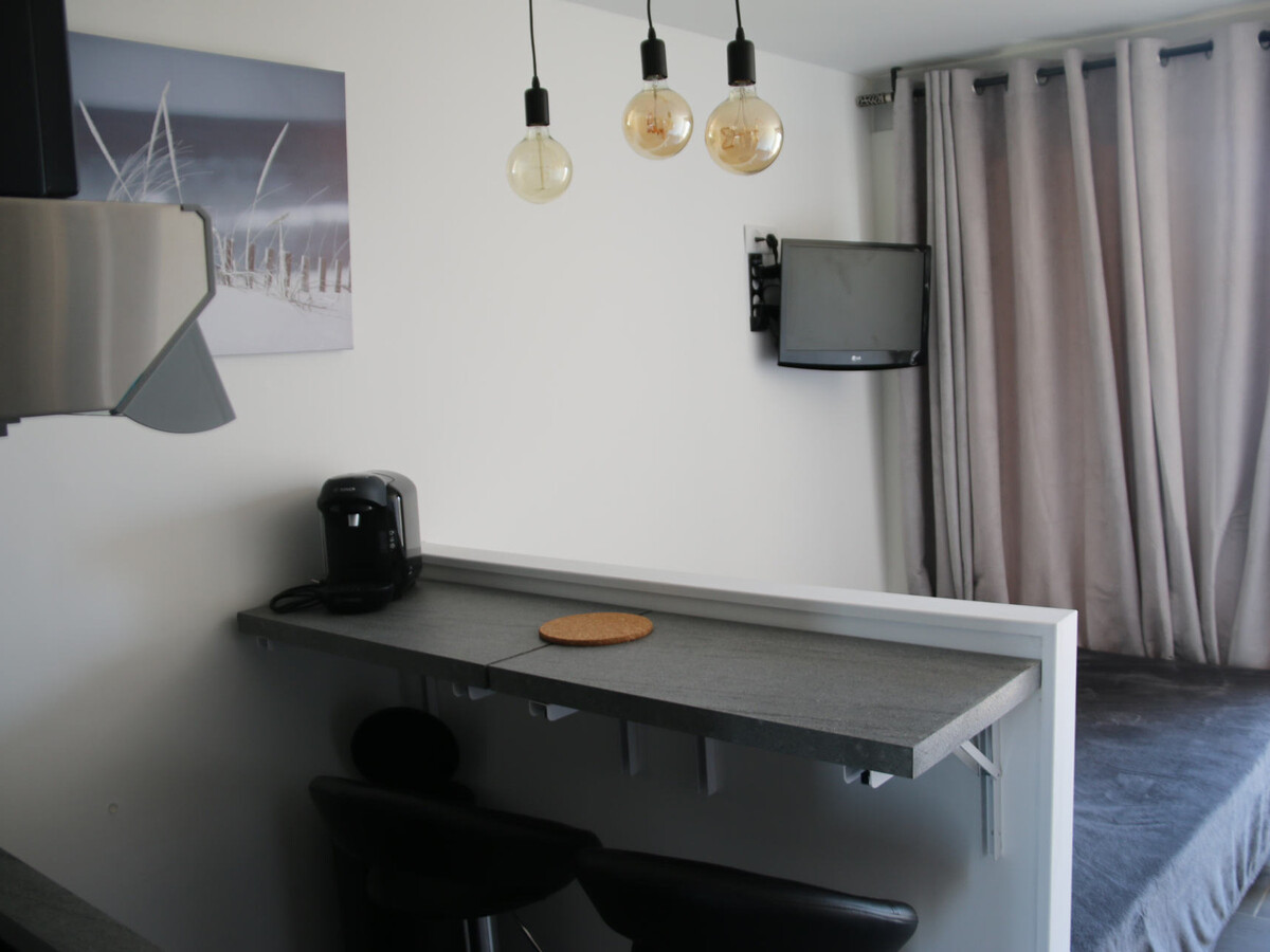Studio vue mer 2 pers, balcon et parking à Agde - Photo 7