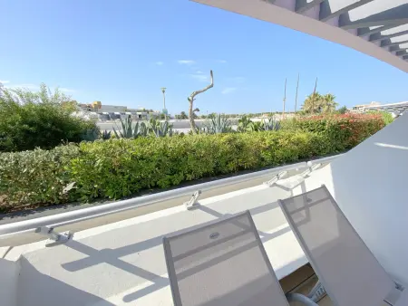 Location appartement à Cap d'Agde naturisme, Appartement climatisé avec grande terrasse et parking couvert à Agde