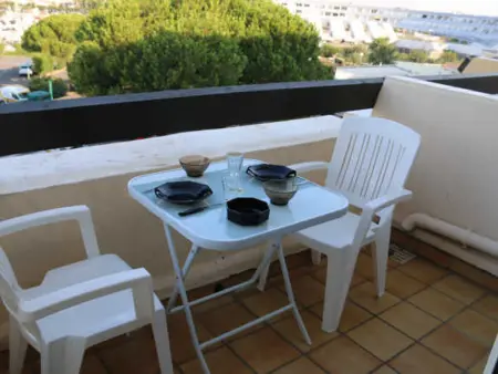 Studio climatisé 2 pers. avec terrasse vue port à Cap d'Agde : photo 5