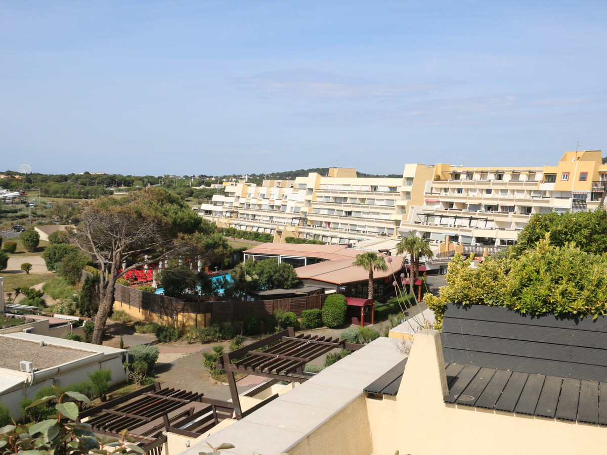 Studio climatisé Cap d'Agde, terrasse vue mer 8m² - Photo 10