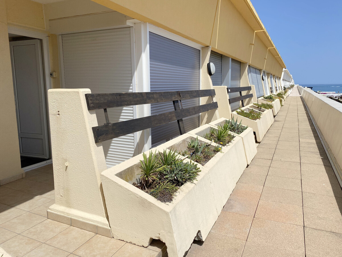 Studio climatisé Cap d'Agde, terrasse vue mer 8m² - Photo 12