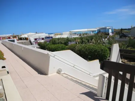 Location appartement à Cap d'Agde naturisme, Appartement Climatisé avec Terrasse, Parking, et Cuisine Équipée pour 2 Personnes à Agde
