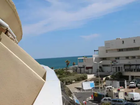 Location appartement à Cap d'Agde naturisme, Studio climatisé avec terrasse Ouest et parking, proche mer, Agde