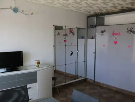 Studio climatisé 2 pers., terrasse sud-ouest, parking à Agde : photo 3