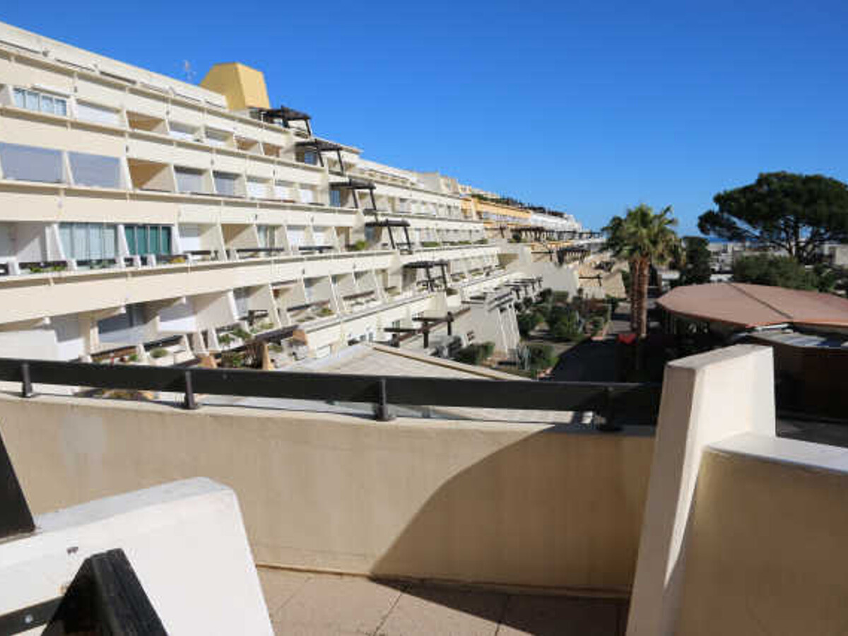 Appart 2P climatisé Cap d'Agde, terrasse et parking - Photo 2