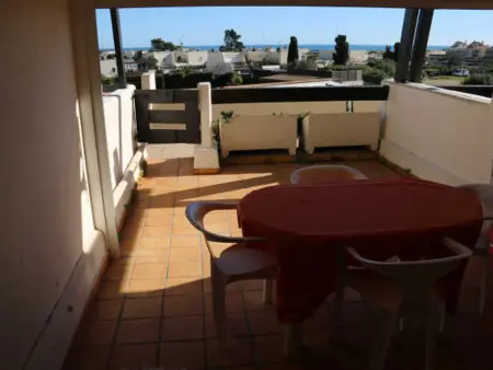 Location appartement à Cap d'Agde naturisme, Cap dAgde : Appart 2P Cabine, Terrasse, Parking, 4 Pers