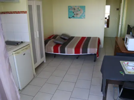 Studio 2 pers. terrasse vue mer, parking au Cap d'Agde : photo 5