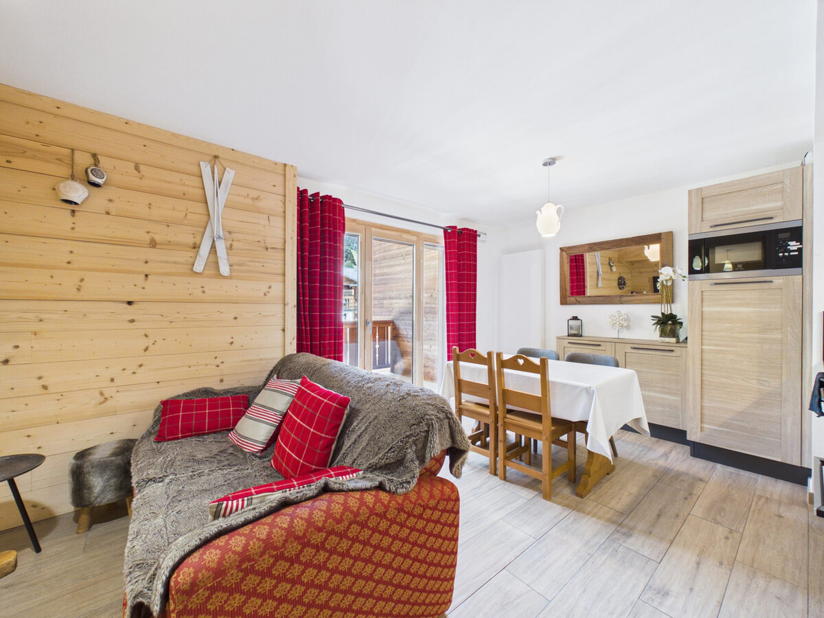 Duplex de standing 4 couchages, centre Les Gets, garage - Photo 6