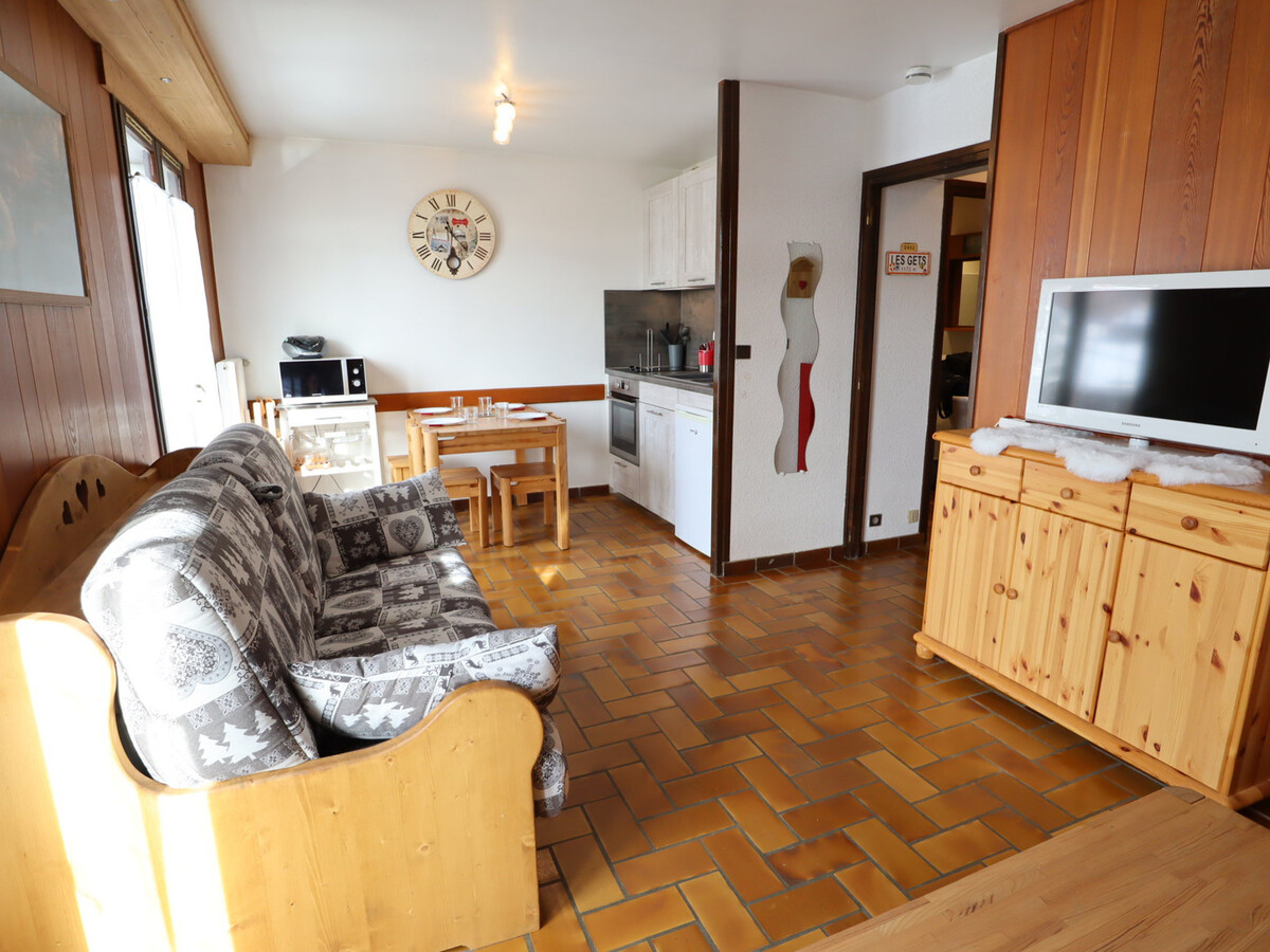 Studio 4 couchages avec terrasse aux Gets - Photo 3