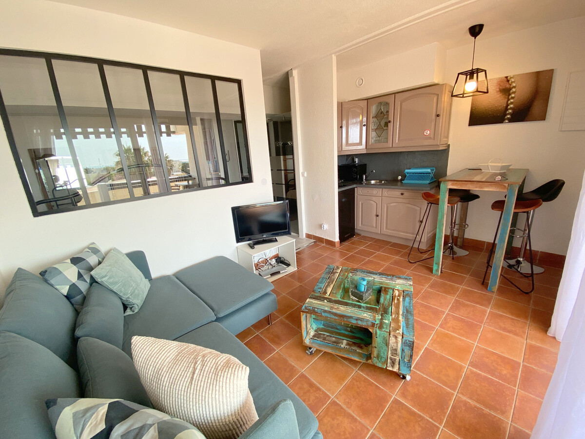 Studio climatisé 2 pers avec terrasse à Cap d'Agde - Photo 8