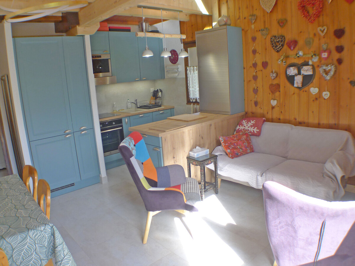 T3 mezzanine 45m² à Samoëns, parking et vue montagne - Photo 1