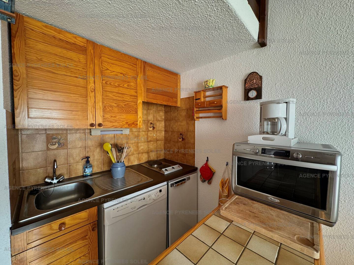 Duplex cosy 6 pers, balcon sud, 100m des commerces, proche balnéo et bowling, Les Angles - Photo 2