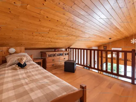 Appartement montagnard 6 pers. au Grand-Bornand, balcon vue village : photo 10