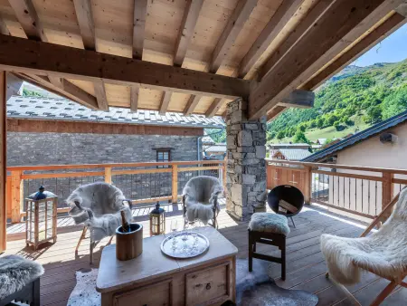 Duplex 163m² 4 Chambres, Cheminée, 400m des Pistes : photo 3
