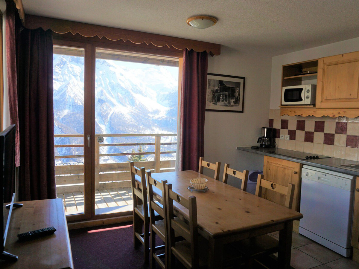 Appart 3P 6 pers Orcières, balcon sud, parking inclus - Photo 2