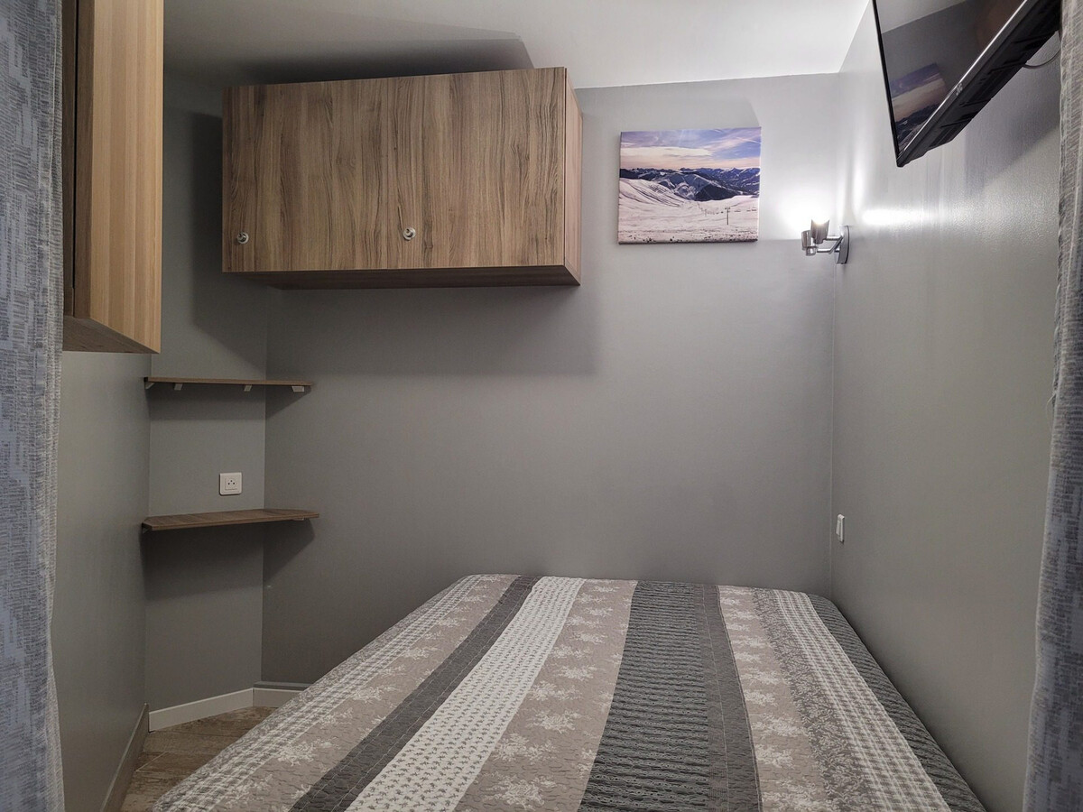 Studio rénové 31m² balcon sud, 5 pers, Pra-Loup - Photo 4