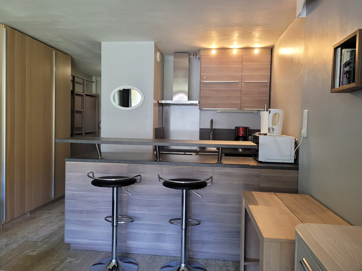 Studio rénové 31m² balcon sud, 5 pers, Pra-Loup - Photo 8