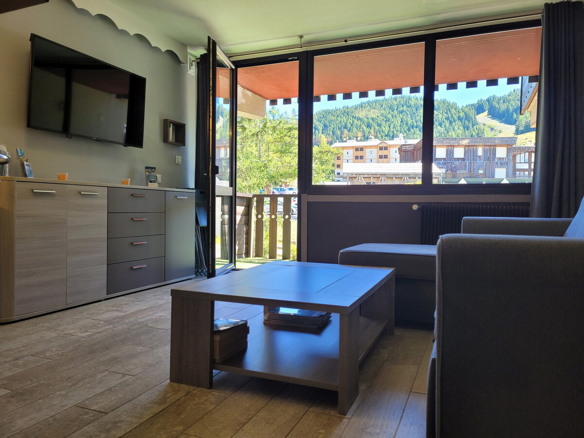 Studio rénové 31m² balcon sud, 5 pers, Pra-Loup - Photo 9