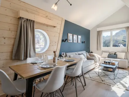 Location appartement à Avoriaz, Duplex rénové, 6 pers, balcon sud, Wi-Fi