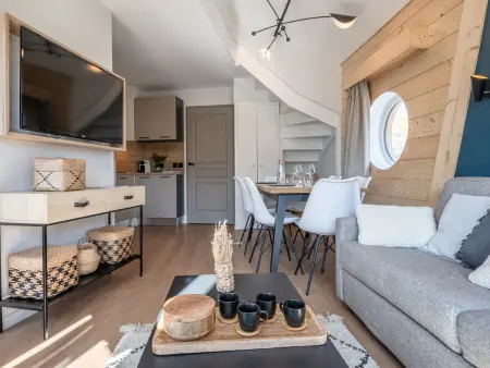Duplex 6 pers, balcon sud, rénové 2022 à Avoriaz : photo 3