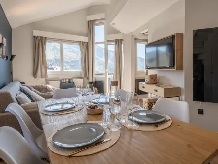 Duplex 6 pers, balcon sud, rénové 2022 à Avoriaz : photo 7