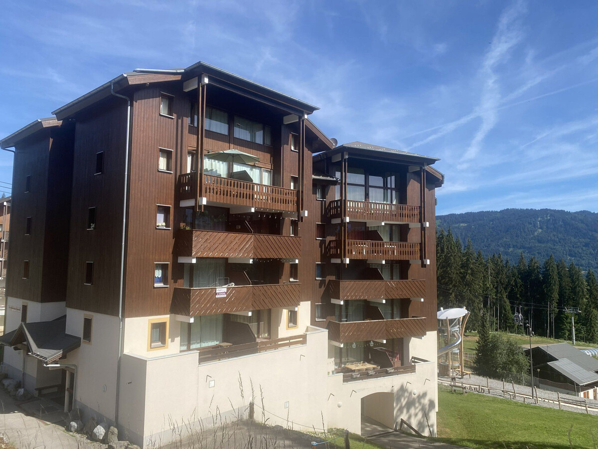 Appartement 6 pers à Morillon, balcon vue montagne - Photo 17