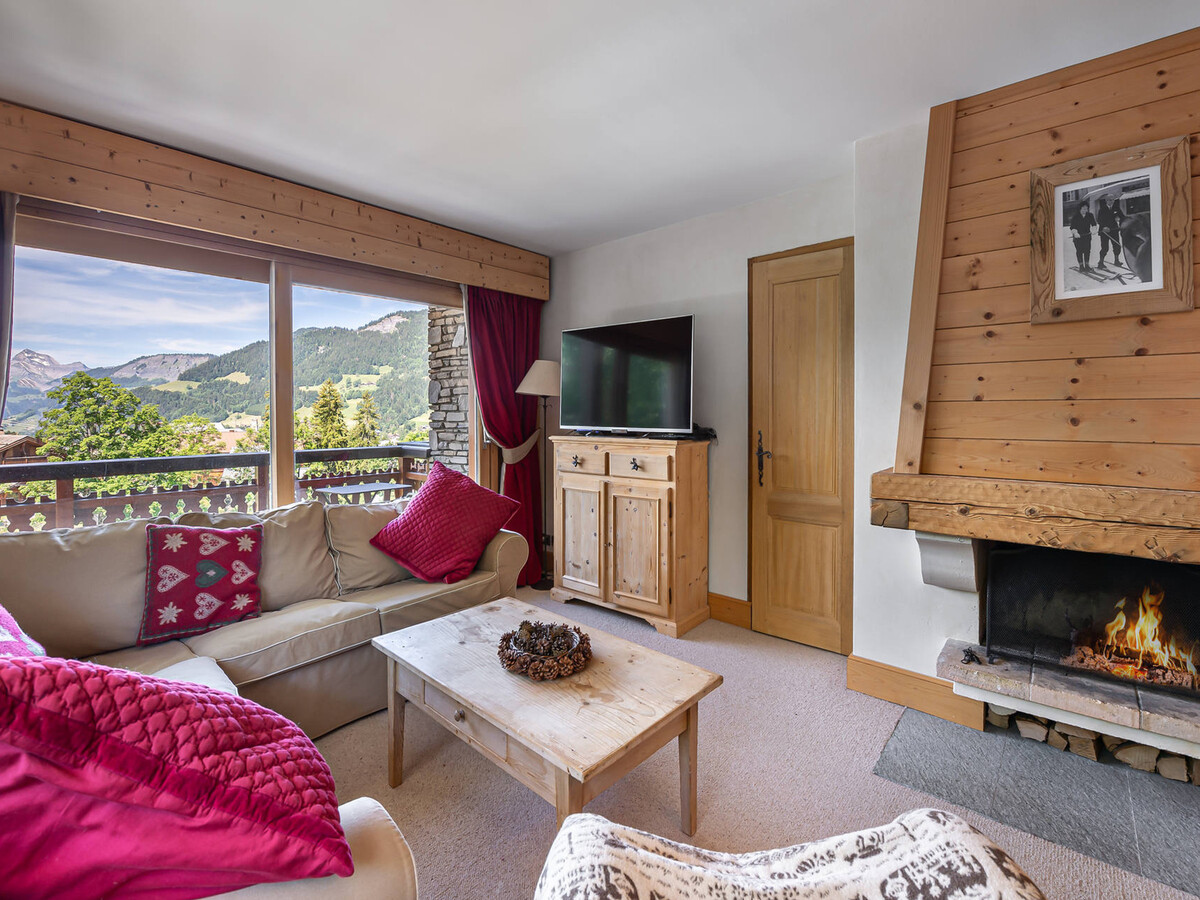 Appt 3 chambres Megève, balcon sud, proche pistes - Photo 9