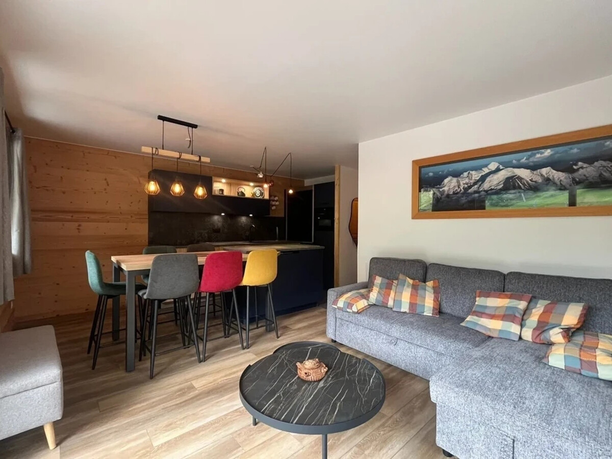 Appartement 6 pers. proche pistes, balcon montagne - Photo 2