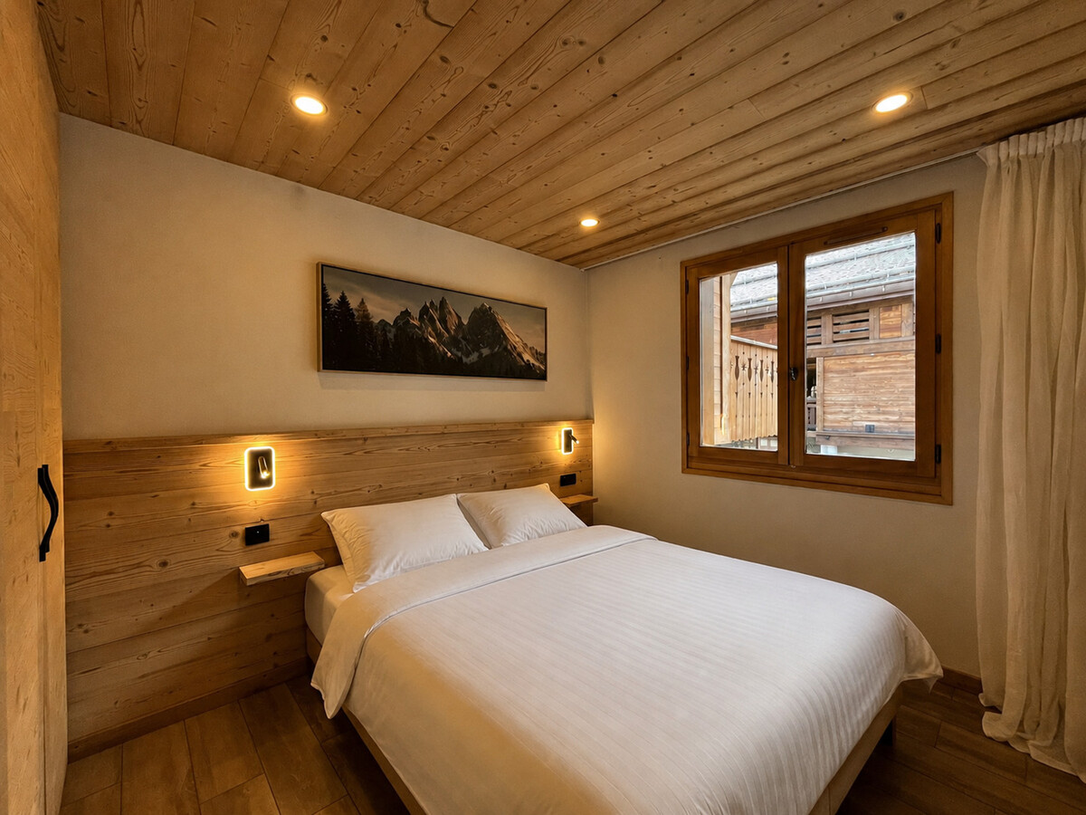 Appartement 6 pers. proche pistes, balcon montagne - Photo 7