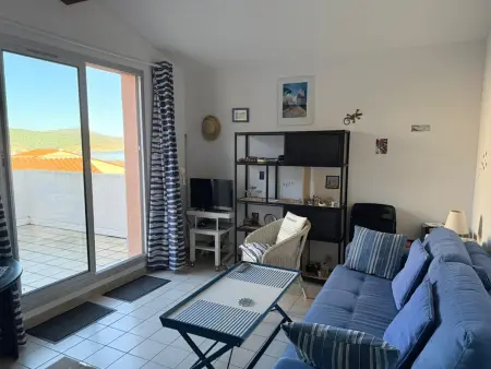 Location appartement à Banyuls sur Mer, Appart à Banyuls-sur-Mer, terrasse, parking, clim, vue mer