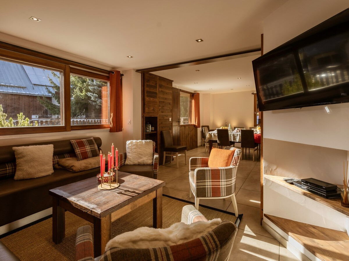 Duplex 12 pers à Valloire, 5 chambres, terrasse Sud 90m² - Photo 3
