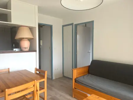 Appartement T2 avec balcon à 400m des pistes, navette gratuite, accès Spassio, animaux admis
