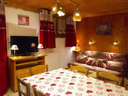 Appart 3 pièces 6 pers Valloire, exposé Sud, animaux OK