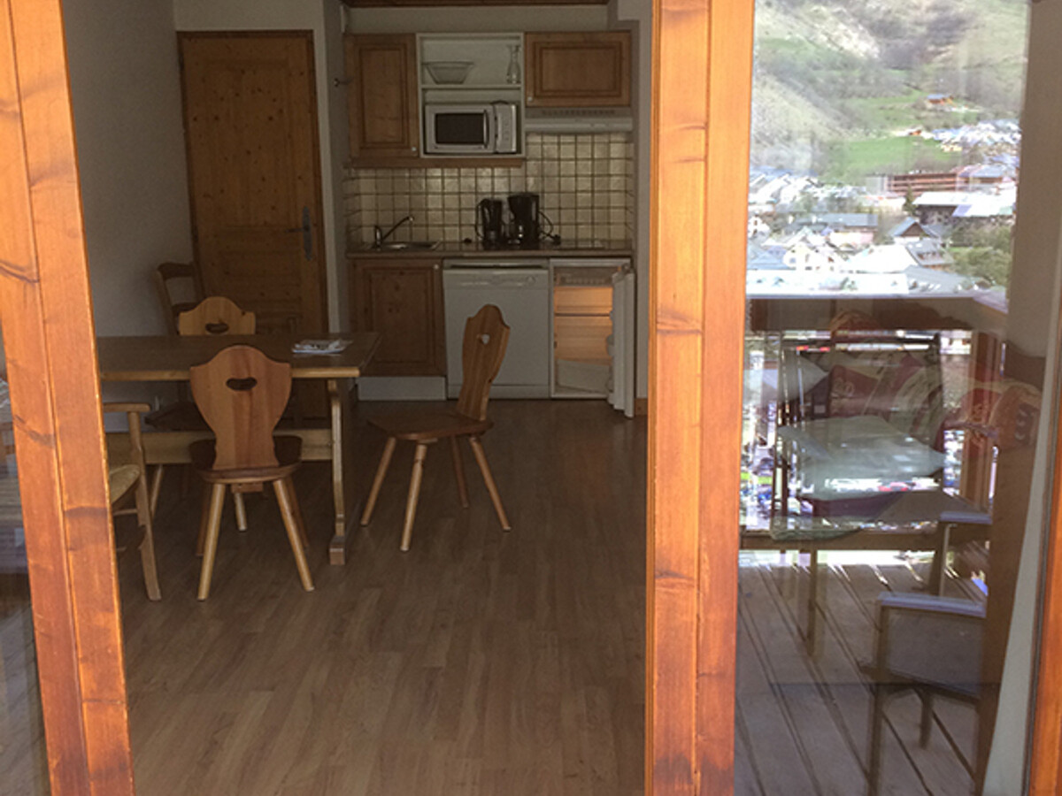 Appartement 2 pièces Valloire, balcon ouest, accès skis - Photo 7