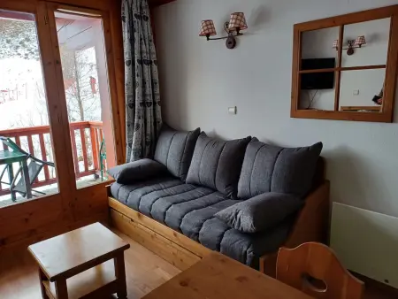 Location appartement à Valloire, Charmant 2 pièces pour 4 personnes avec balcon à Valloire