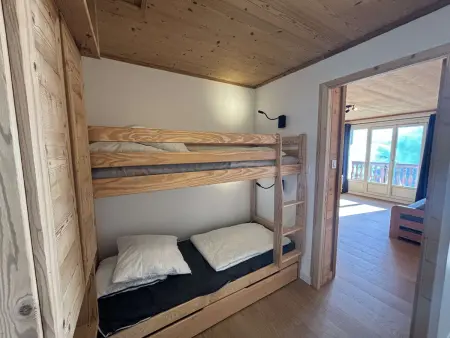 Appartement 6 pers, balcon sud, 150 m du télésiège : photo 11