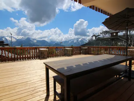 Appart 3 pièces terrasse 73m² à Huez, ski au pied : photo 2