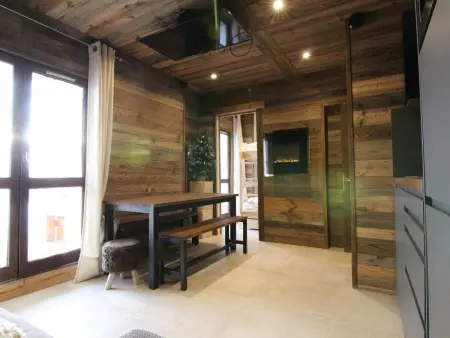 Appart 3 pièces terrasse 73m² à Huez, ski au pied : photo 6