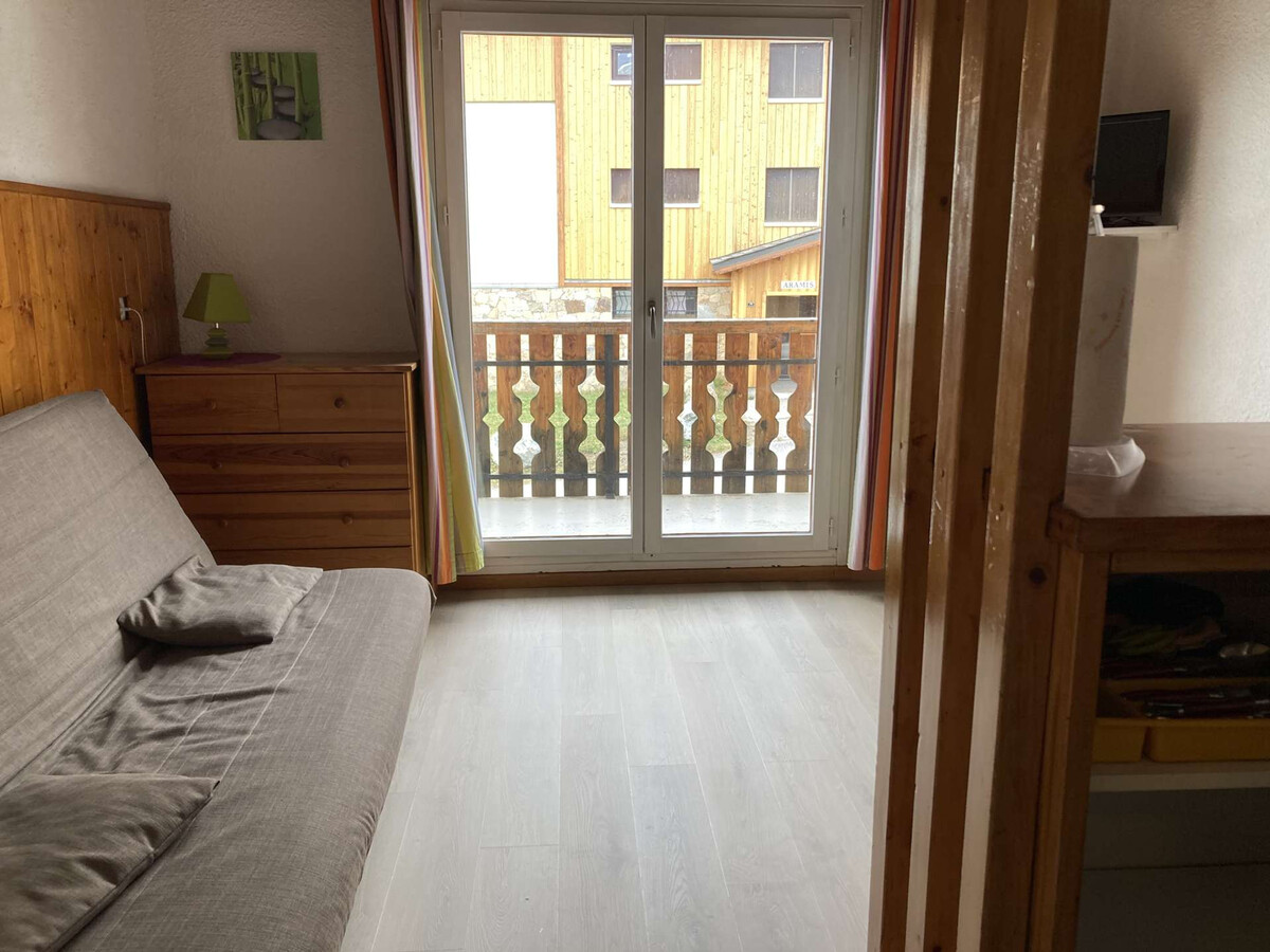 Studio 4 pers avec balcon à L'Alpe d'Huez - Photo 1