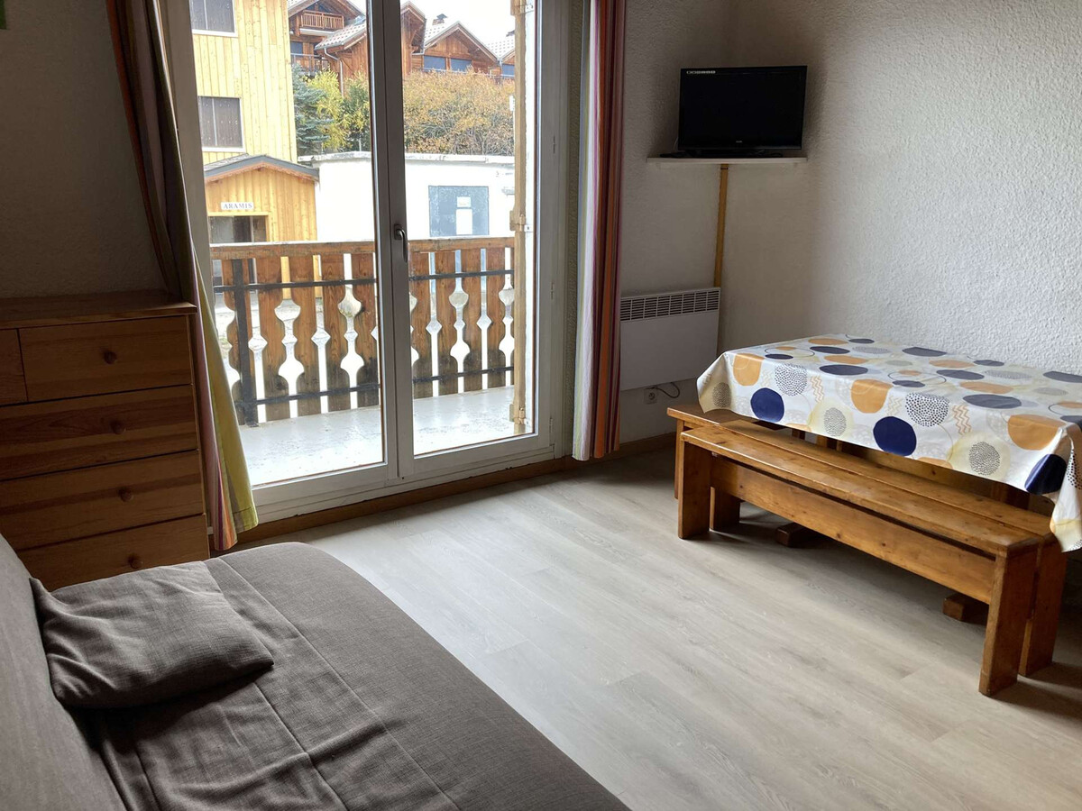 Studio 4 pers avec balcon à L'Alpe d'Huez - Photo 4