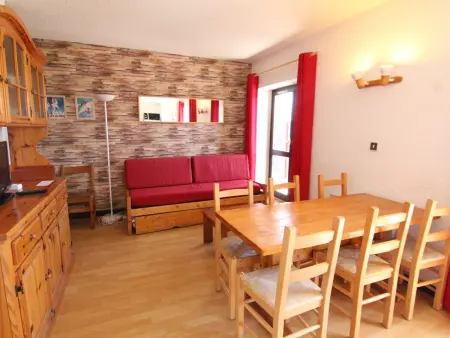 Location appartement à Huez, Appartement cosy 2P, 6 pers, skis aux pieds, balcon sud-ouest, cœur de station LAlpe dHuez