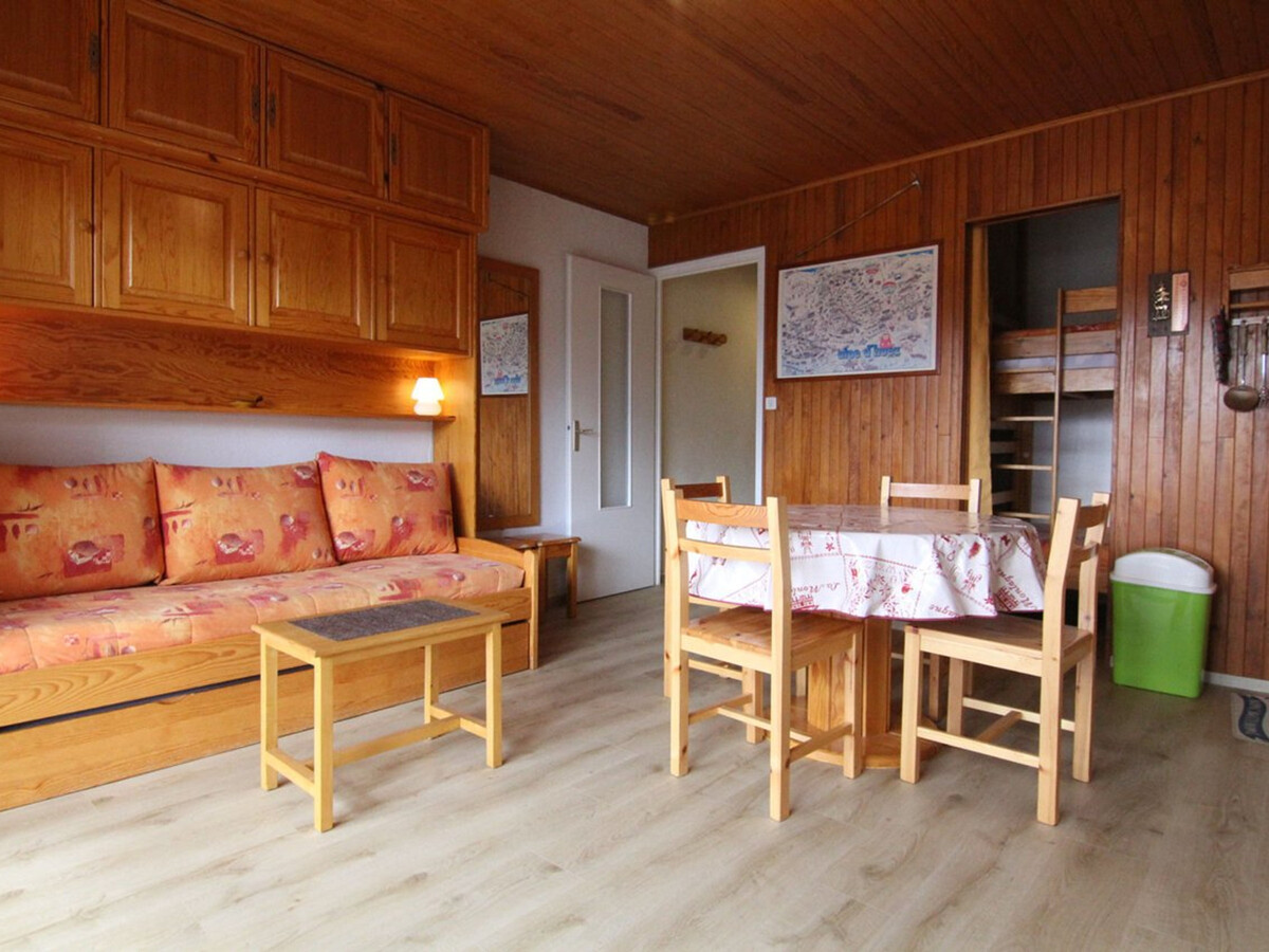 Studio 4 pers, 28m², balcon sud face aux pistes - Photo 1