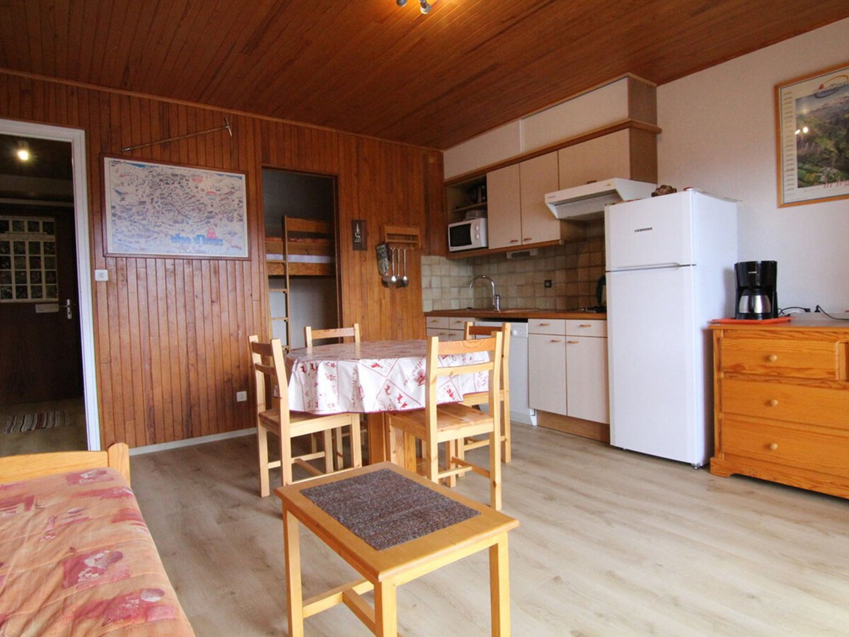 Studio 4 pers, 28m², balcon sud face aux pistes - Photo 4