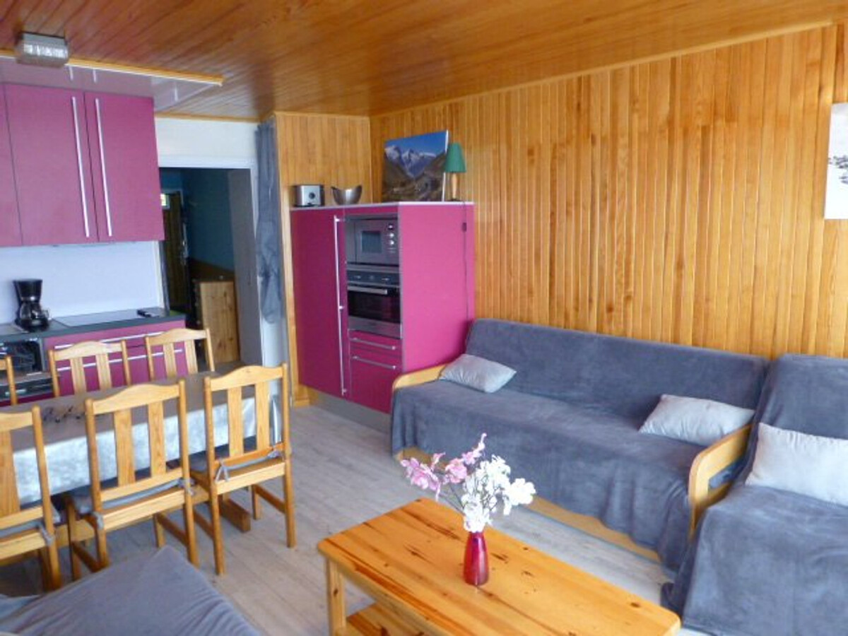 Studio 37m² balcon sud - Huez, 4 pers, près pistes - Photo 5