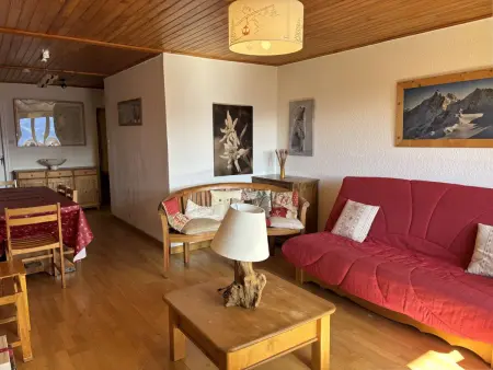 Location appartement à Huez, Spacieux appartement 8 pers, balcon sud, télésiège à 150m, animaux acceptés - Vieil Alpe