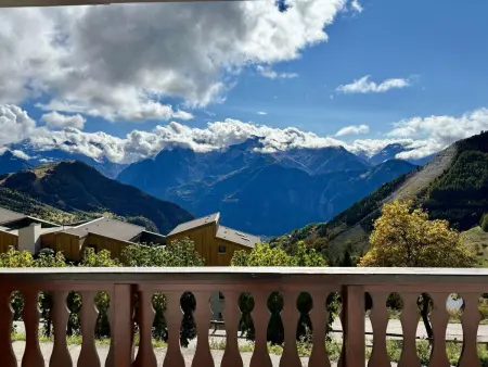 Appartement 8 pers, balcon sud, télésiège 150m - Huez : photo 2
