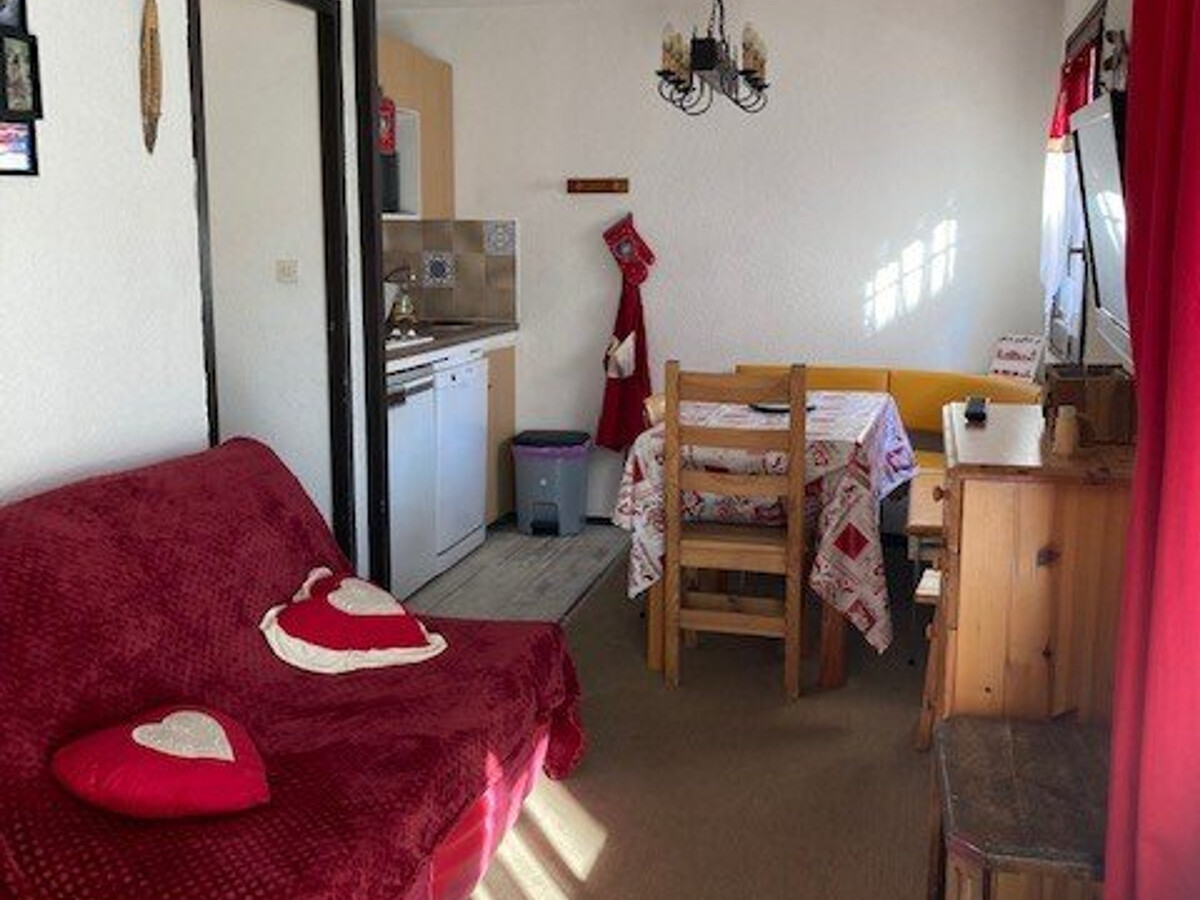 Studio 4 pers à Huez, 280 m des pistes, balcon - Photo 5