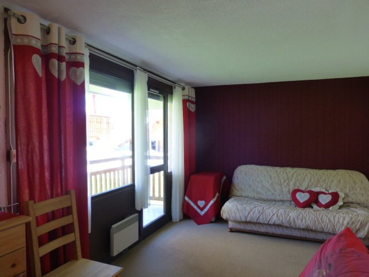 Studio 4 pers à Huez, 280 m des pistes, balcon - Photo 7